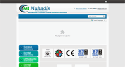 Desktop Screenshot of muhadis.net
