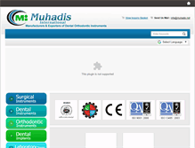 Tablet Screenshot of muhadis.net